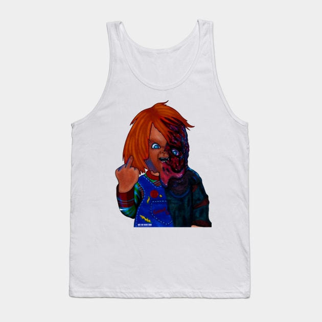 Chucky Melted Tank Top by Zenpaistudios